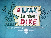 A Leak In The Dike Picture Into Cartoon