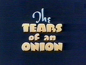 The Tears Of An Onion Cartoon Character Picture