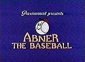 Abner The Baseball Cartoons Picture