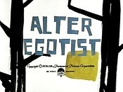 Alter Egotist Free Cartoon Picture