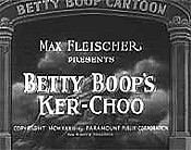 Betty Boop's Ker-Choo Pictures Cartoons