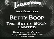 The Betty Boop Limited Picture Into Cartoon