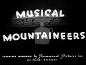 Musical Mountaineers Cartoon Character Picture