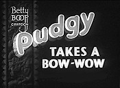 Pudgy Takes A Bow-Wow Cartoon Character Picture