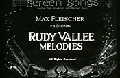 Rudy Vallee Melodies Cartoon Picture