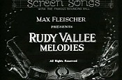 Rudy Vallee Melodies Pictures To Cartoon