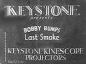 Bobby Bumps Last Smoke Cartoon Character Picture