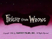Fright From Wrong Picture To Cartoon