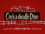 Cock-A-Doodle Dino Cartoons Picture