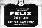 Felix Out Of Luck Picture Of The Cartoon