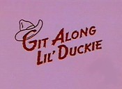 Git Along Lil' Duckie Cartoons Picture