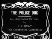 The Police Dog Free Cartoon Picture