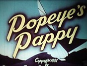 Popeye's Pappy Cartoon Picture