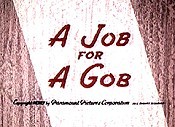 A Job For A Gob Cartoon Funny Pictures