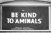 Be Kind To 'Aminals' Picture Of Cartoon