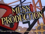 Mess Production Picture Into Cartoon
