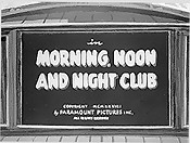 Morning, Noon And Night Club Picture Of Cartoon