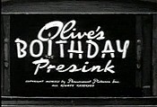 Olive's Boithday Presink Pictures In Cartoon