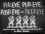 Pip-Eye, Pup-Eye, Poop-Eye An' Peep-Eye Pictures In Cartoon