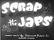 Scrap The Japs Picture Into Cartoon