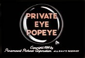 Private Eye Popeye Cartoon Funny Pictures