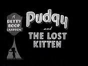 Pudgy And The Lost Kitten Cartoon Character Picture