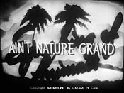 Ain't Nature Grand Cartoons Picture