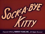 Sock-A-Bye Kitty Pictures Cartoons