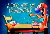 A Dog Ate My Homework Cartoon Pictures