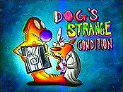 Dog's Strange Condition Cartoon Pictures