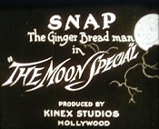 Snap The Gingerbread Man Theatrical Cartoon Series Logo