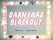 Barnyard Blackout Picture Of Cartoon