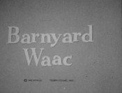 Barnyard WAAC Picture Of Cartoon