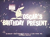 Oscar's Birthday Present Cartoon Character Picture