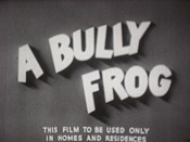 A Bully Frog Cartoon Character Picture