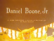 Daniel Boone, Jr. Picture Of Cartoon