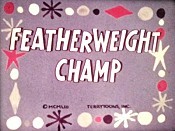 Featherweight Champ Cartoon Character Picture