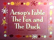 The Fox And The Duck Picture Of Cartoon