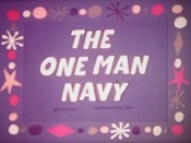 The One Man Navy The Cartoon Pictures