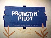 Protestin' Pilot Pictures In Cartoon