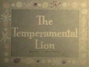 The Temperamental Lion Picture Of Cartoon