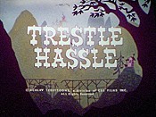 Trestle Hassle Cartoon Picture