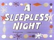 a sleepless night