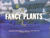 Fancy Plants Cartoon Character Picture