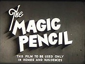 The Magic Pencil The Cartoon Pictures