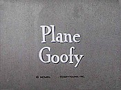 Plane Goofy Picture Of Cartoon