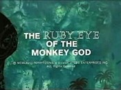 The Ruby Eye Of The Monkey God Pictures To Cartoon