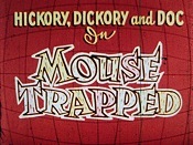 Mouse Trapped Cartoon Picture