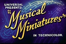 Musical Miniatures Theatrical Cartoon Series Logo