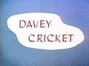 Davey Cricket Free Cartoon Picture